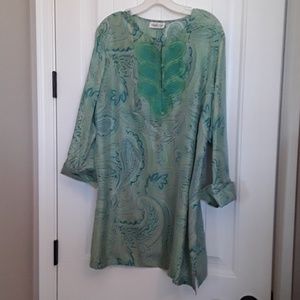 Silk Asian Tunic